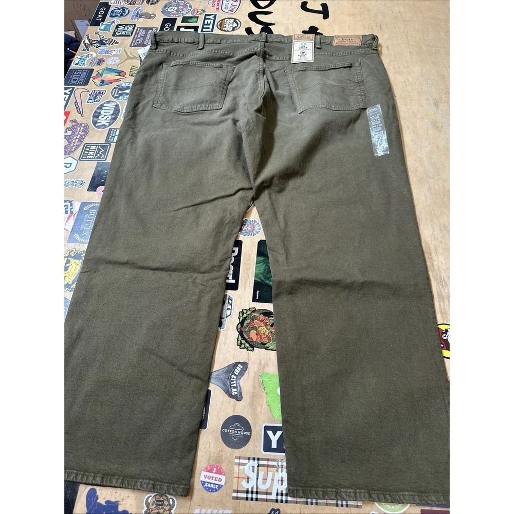 Polo Ralph Lauren Men's Big & Tall Hampton Straight Stretch Jean 46B X 34